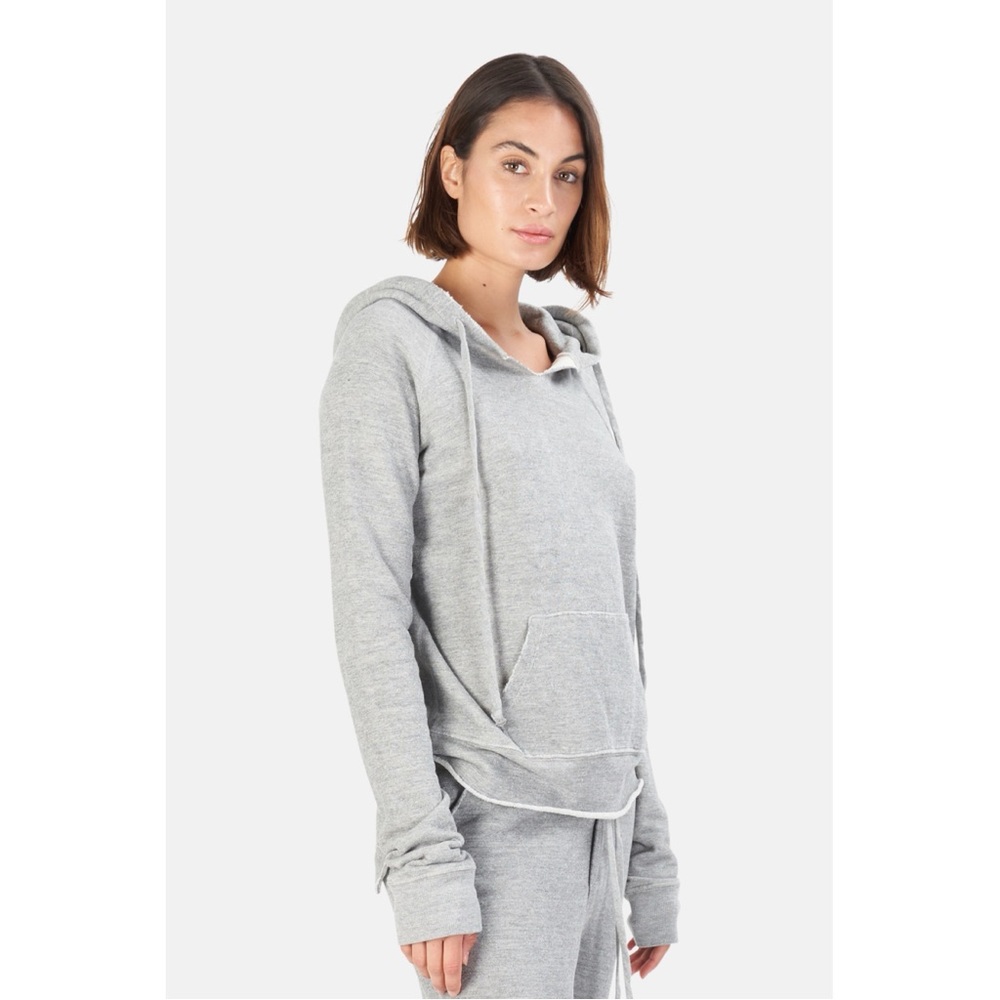 Nili Lotan Rayne Sweatshirt in Heather Grey size Small